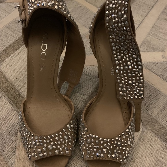 Rhinestone Sandals - Picture 2 of 2
